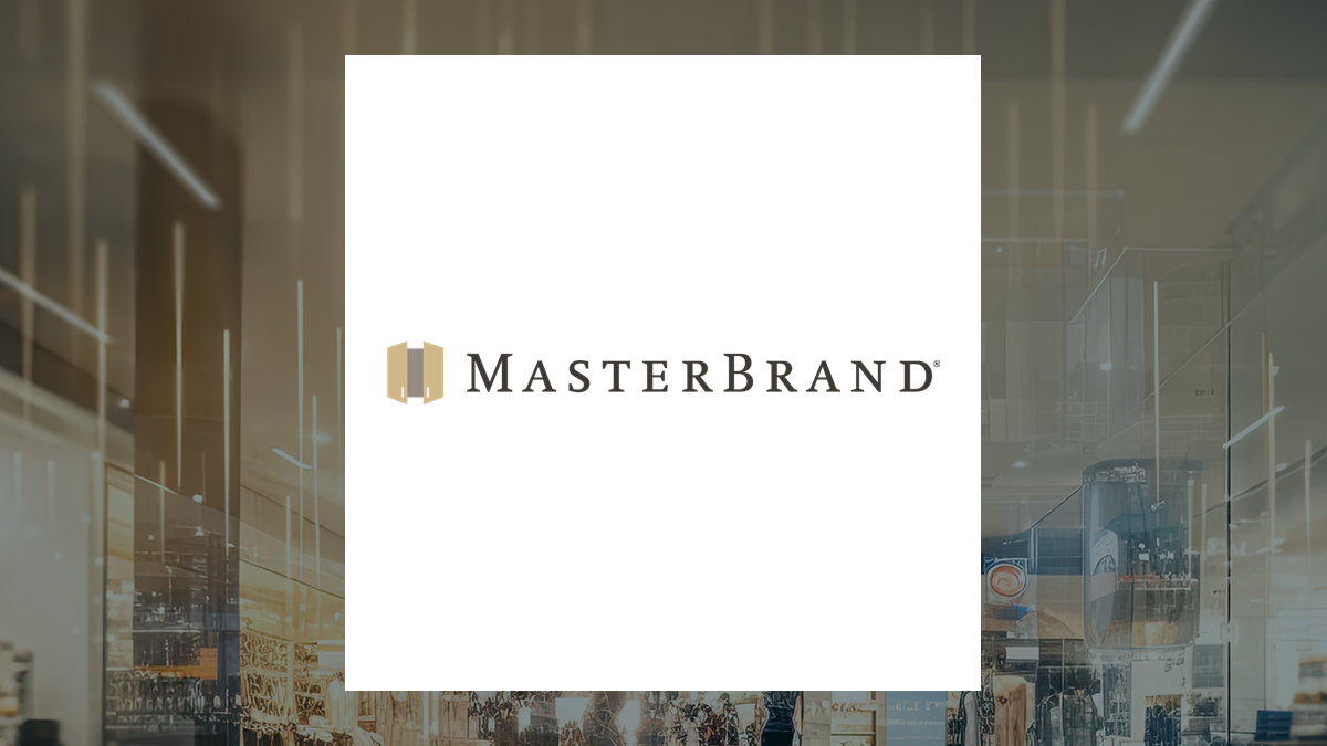 MasterBrand logo with Consumer Discretionary background