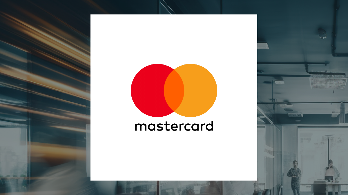 Mastercard logo with Business Services background