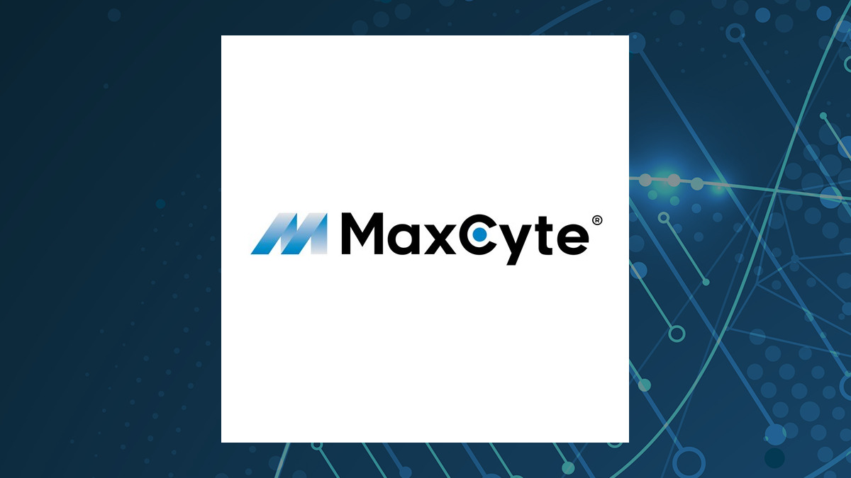 MaxCyte logo with Medical background