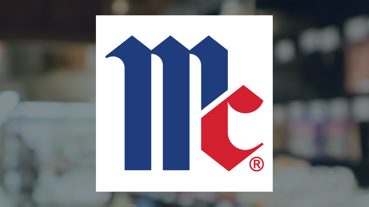 McCormick & Company, Incorporated logo with Consumer Staples background