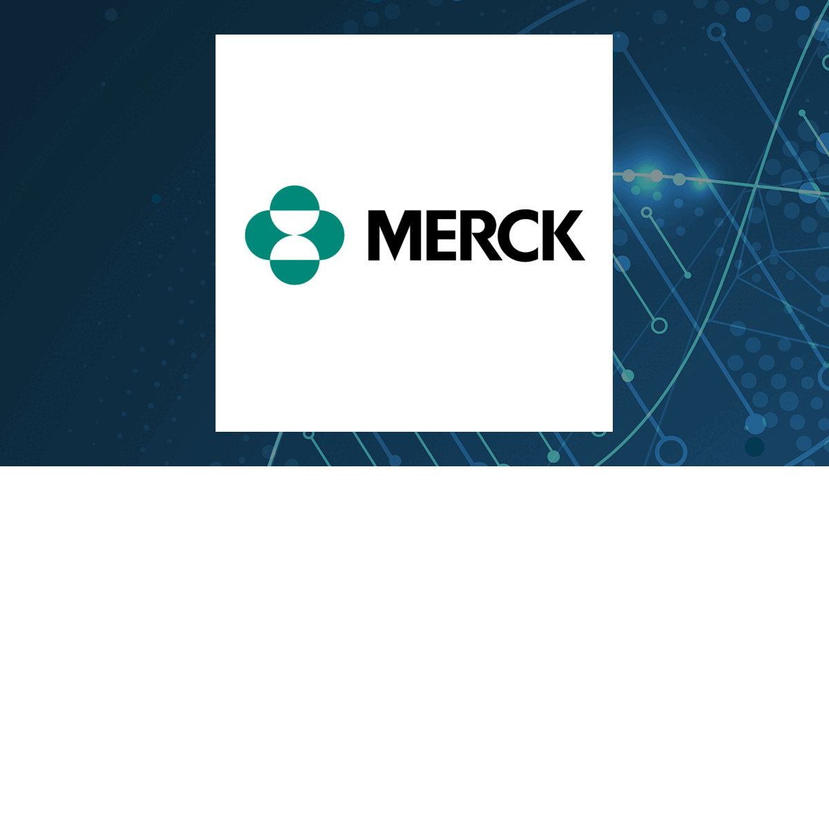 Merck & Co., Inc. logo with Medical background