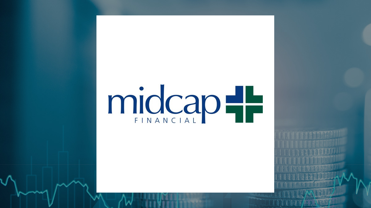 MidCap Financial Investment logo with Finance background