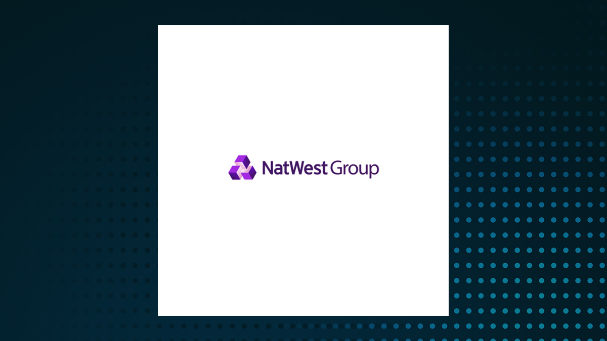 NatWest Group logo with Financial Services background