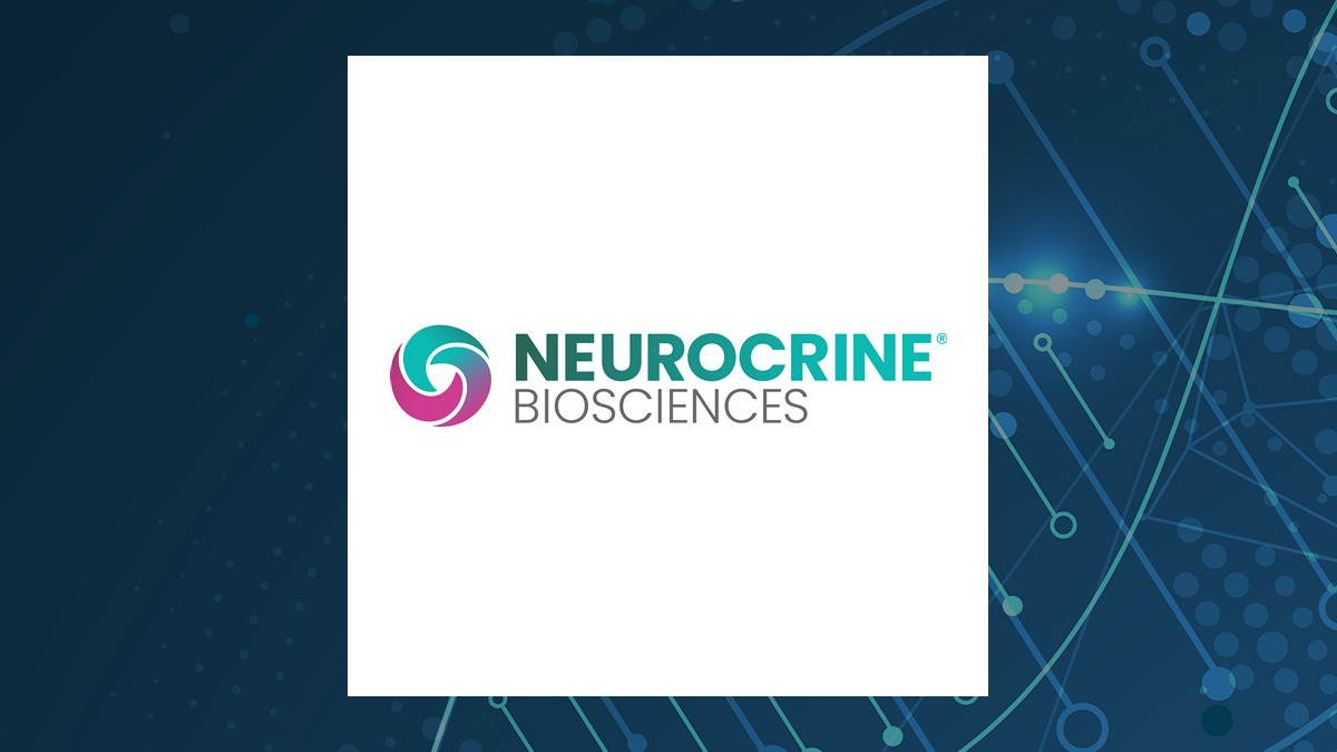 Neurocrine Biosciences logo with Medical background