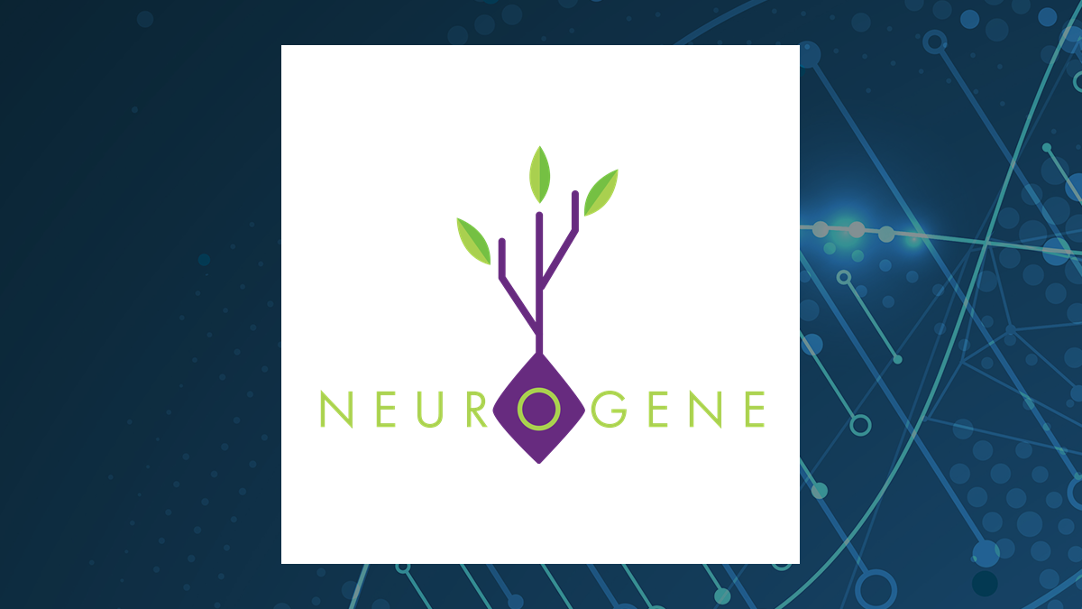 Neurogene logo with Medical background
