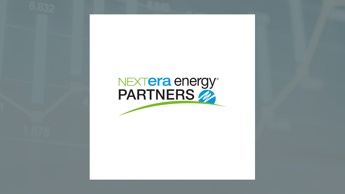 NextEra Energy Partners logo with Oils/Energy background