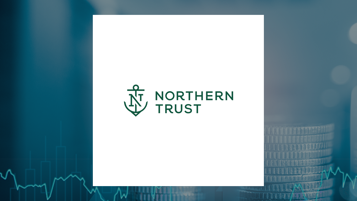 Northern Trust logo with Finance background
