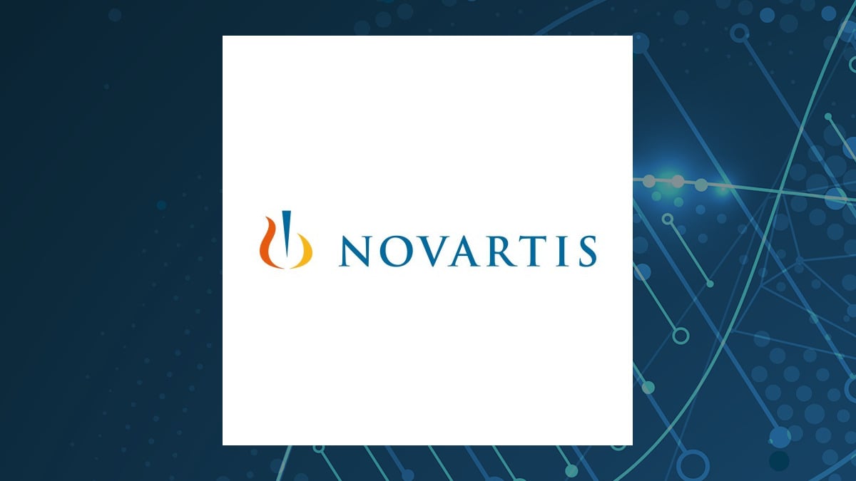 Novartis logo with Medical background