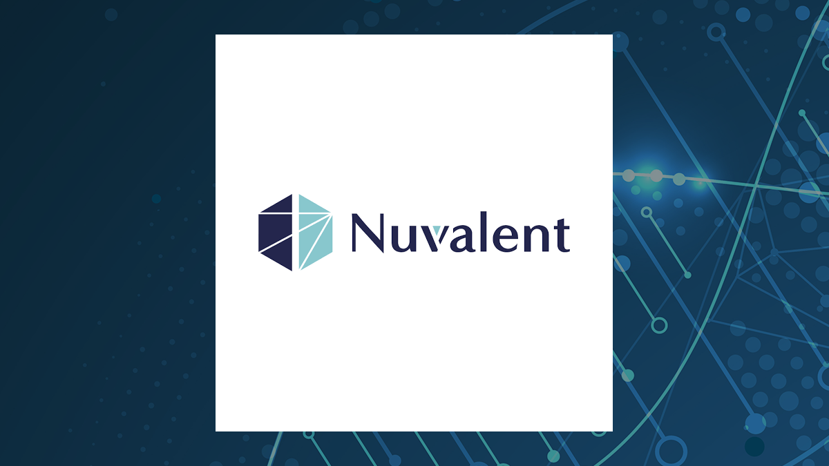 Nuvalent logo with Medical background
