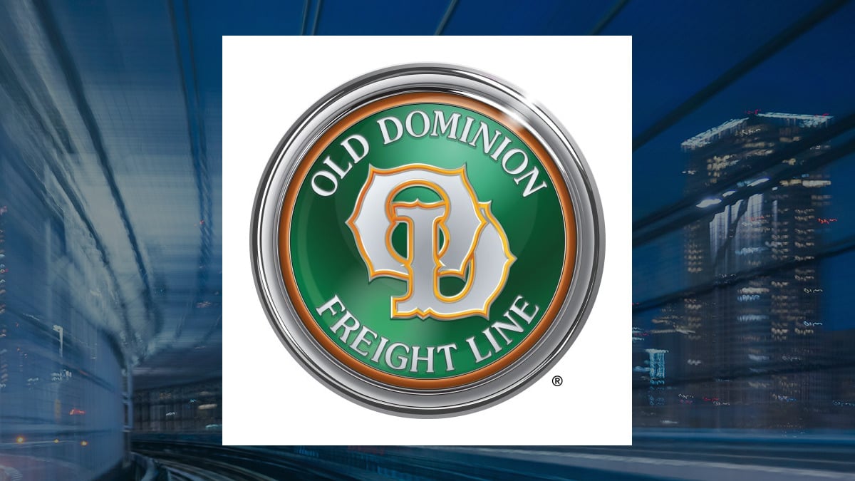 Old Dominion Freight Line logo with Transportation background