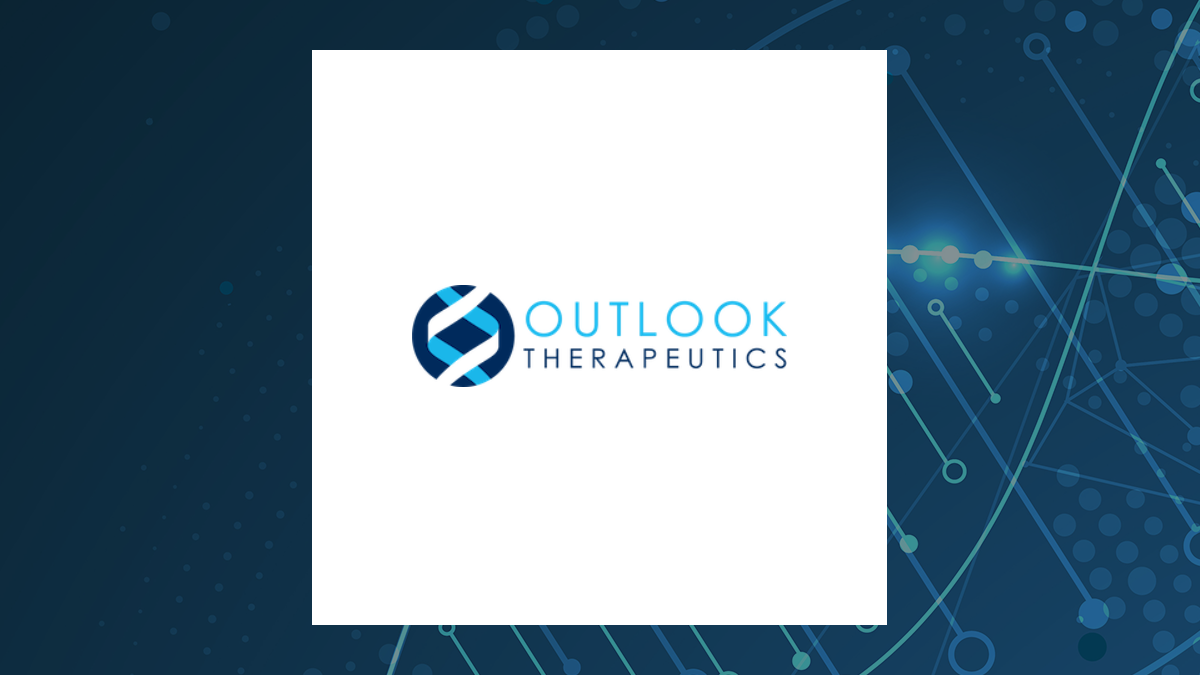 Outlook Therapeutics logo with Medical background