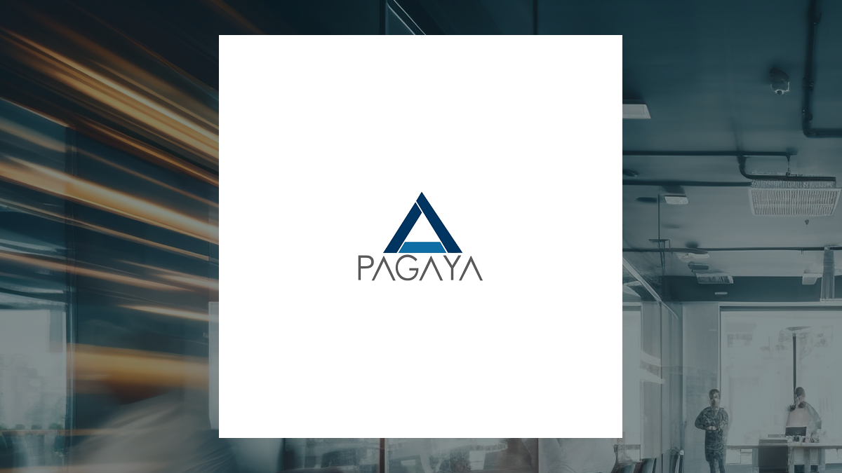 Pagaya Technologies logo with Business Services background