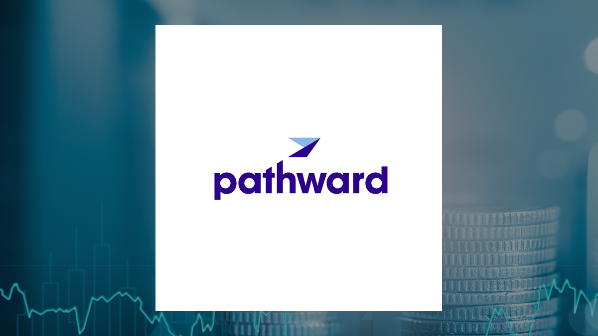 Pathward Financial logo with Finance background