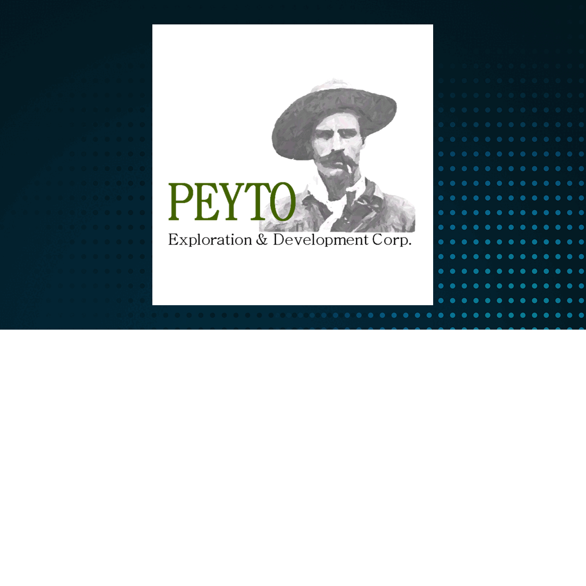 Peyto Exploration & Development logo with Energy background