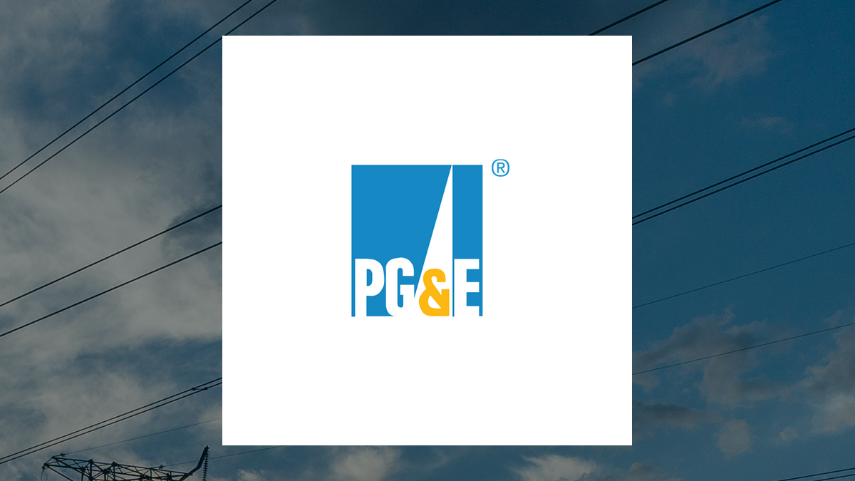 PG&E logo with Utilities background