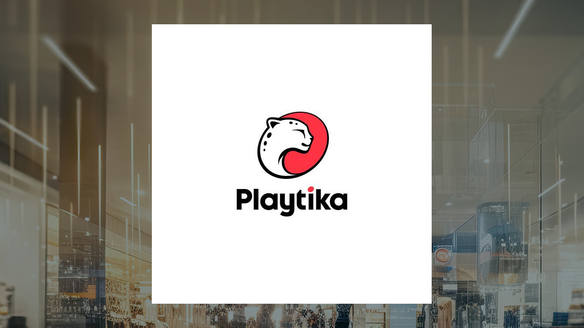 Playtika logo with Consumer Discretionary background