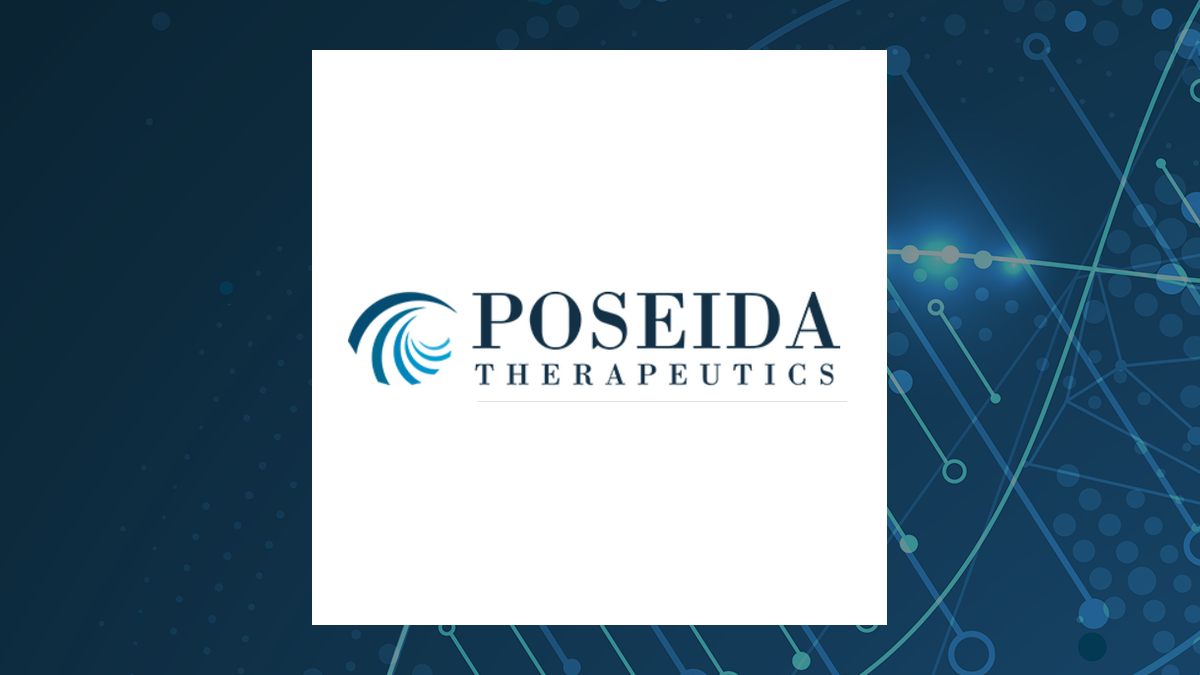 Poseida Therapeutics logo with Medical background