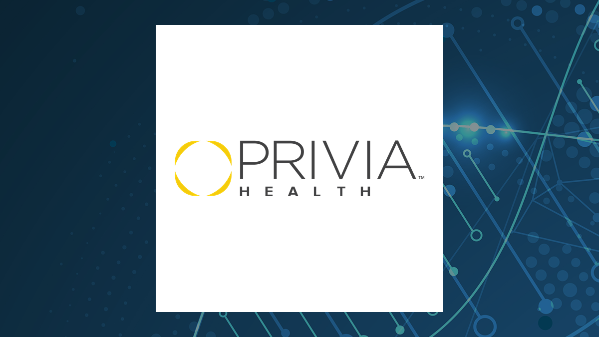 Privia Health Group logo with Medical background