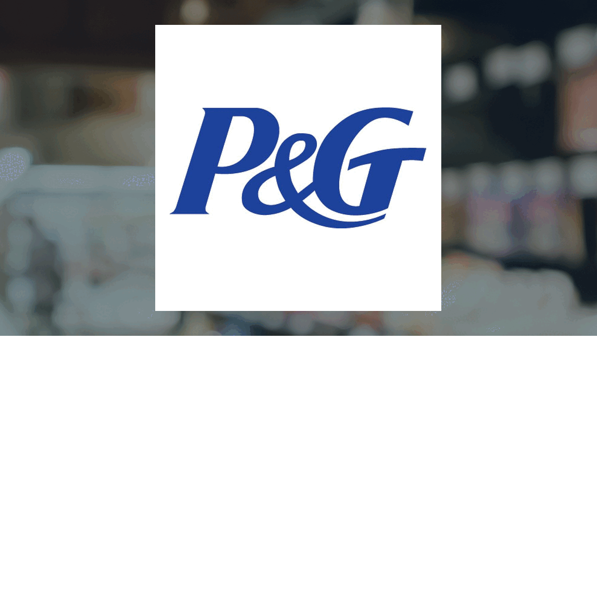 Procter & Gamble logo with Consumer Staples background