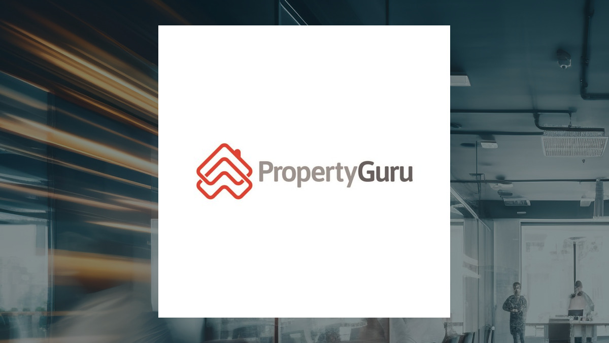 PropertyGuru Group logo with Business Services background