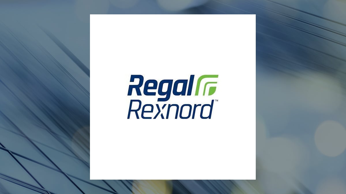 Regal Rexnord logo with Industrial Products background