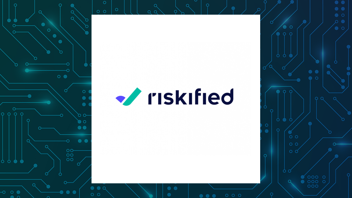 Riskified logo with Computer and Technology background