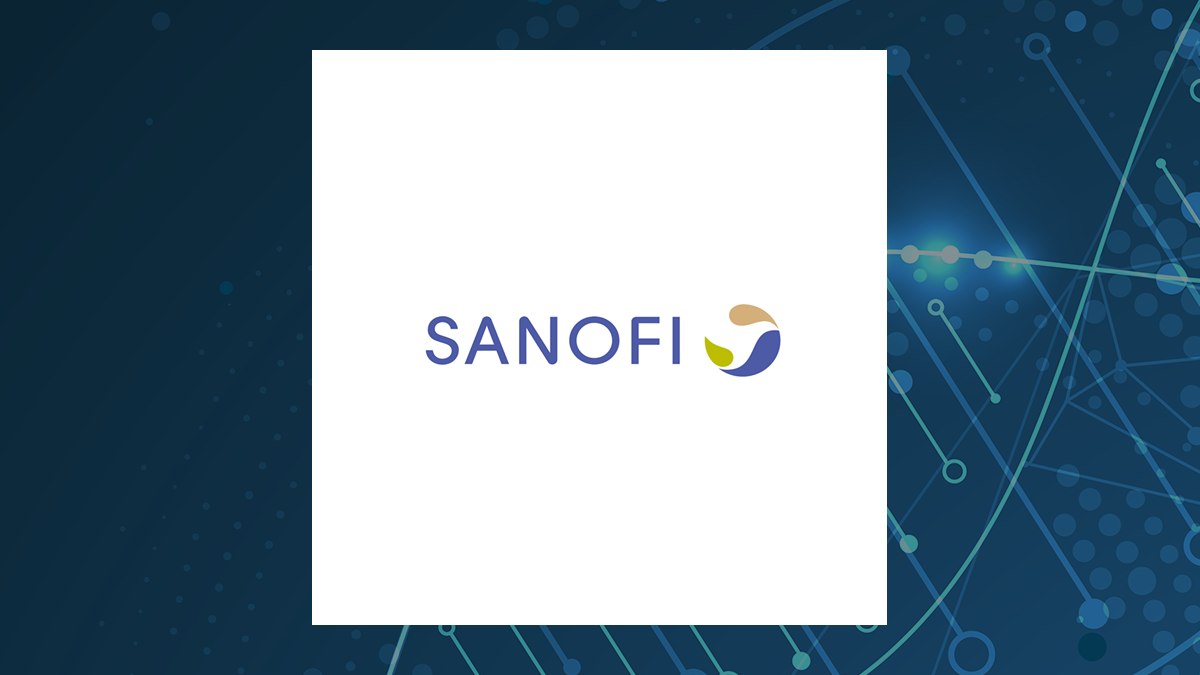 Sanofi logo with Medical background