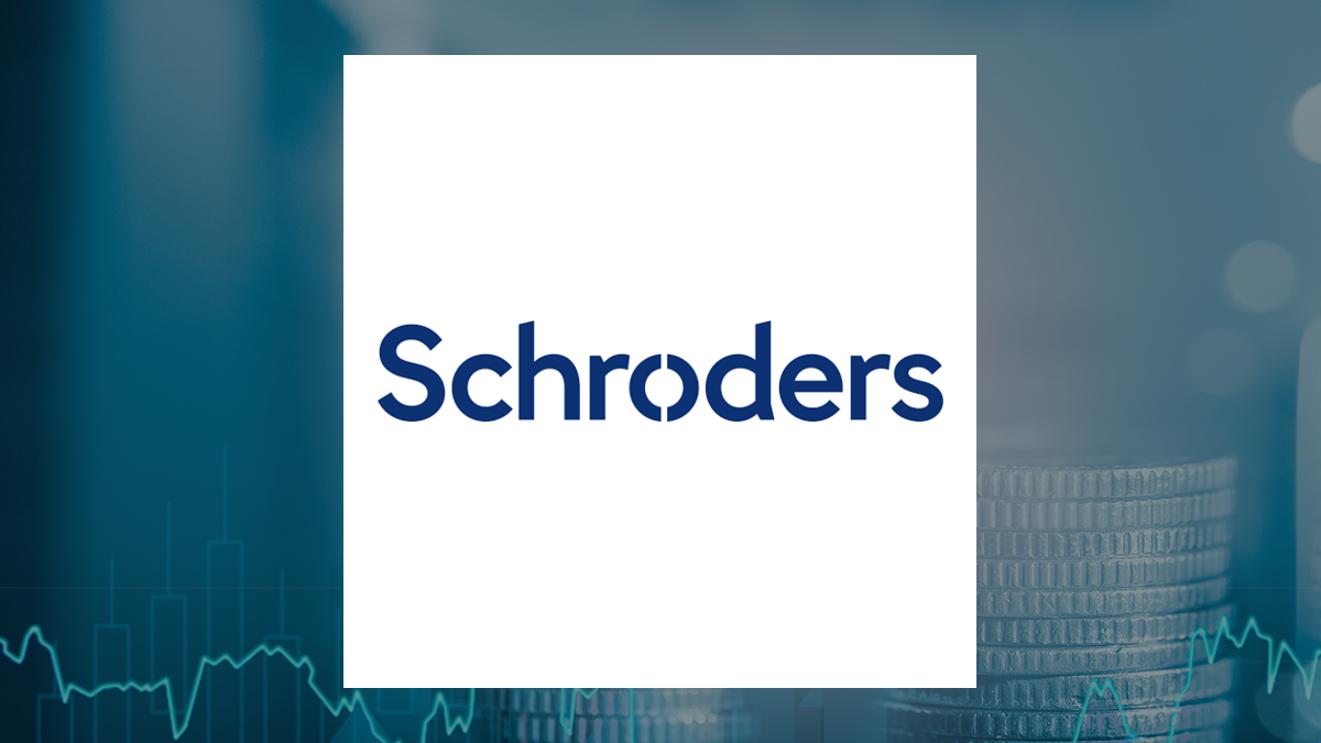 Schroder Oriental Income logo with Finance background
