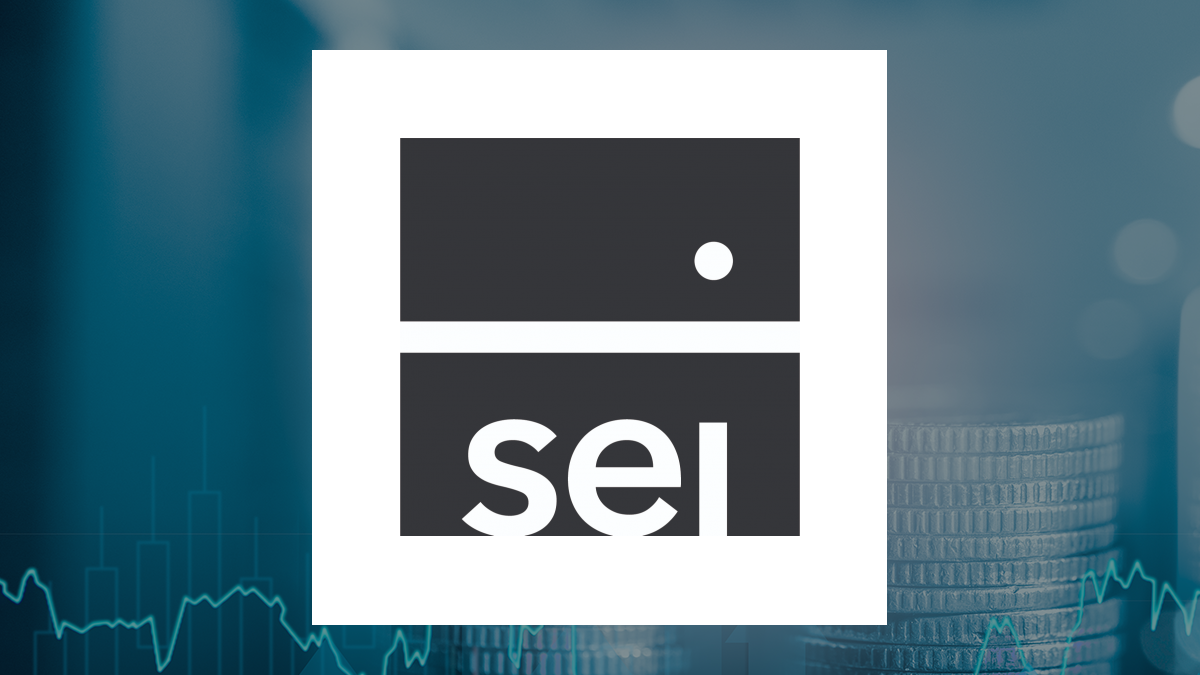 SEI Investments logo with Finance background