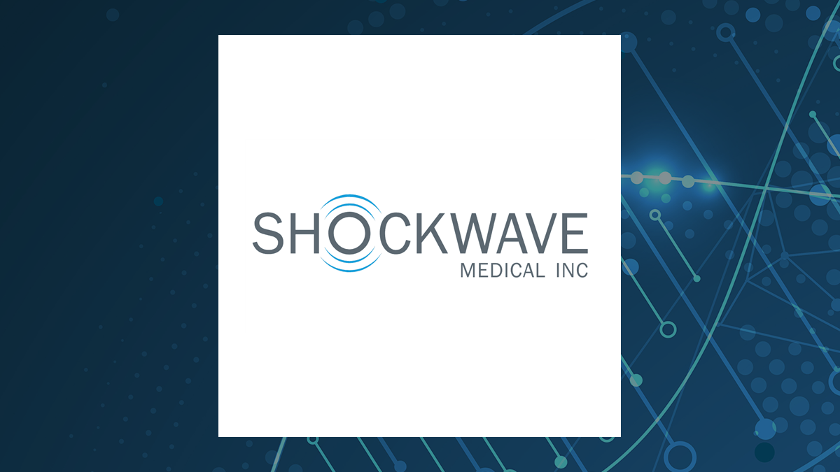 Shockwave Medical logo with Medical background
