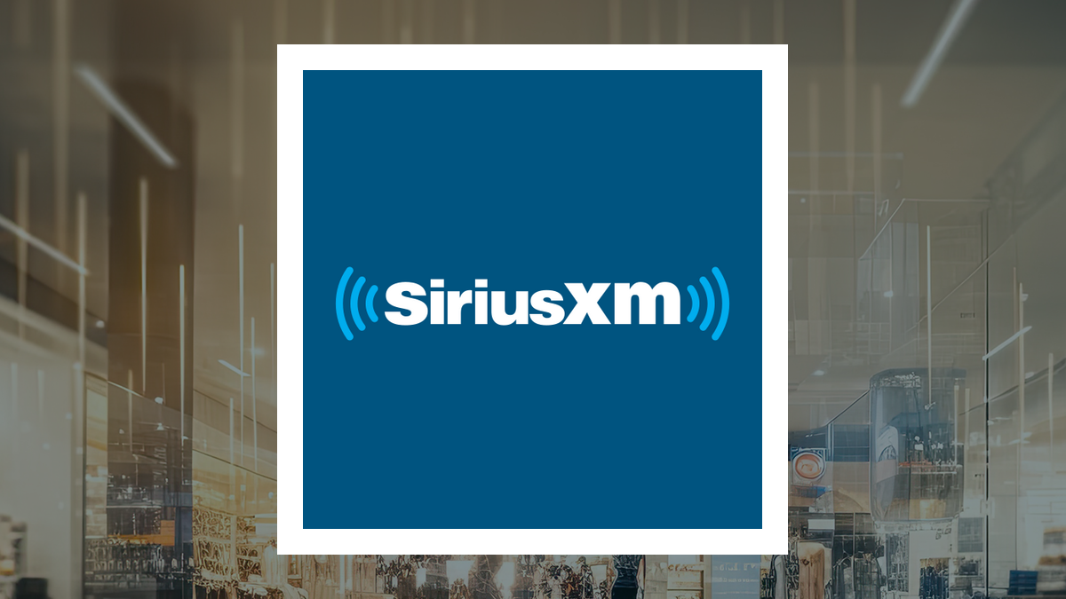Sirius XM logo with Consumer Discretionary background
