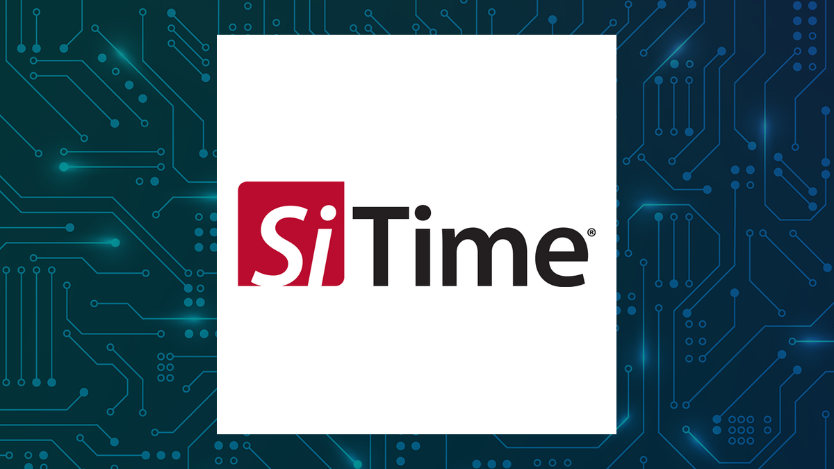 SiTime logo with Computer and Technology background