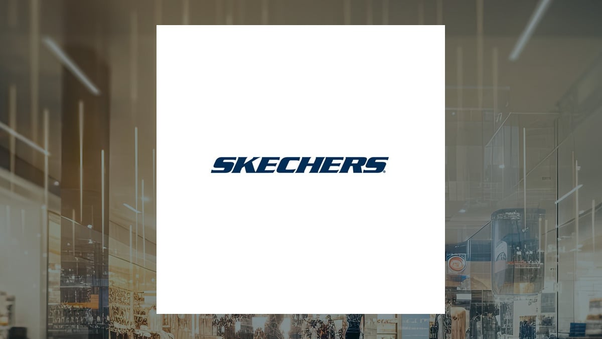 Skechers U.S.A. logo with Consumer Discretionary background