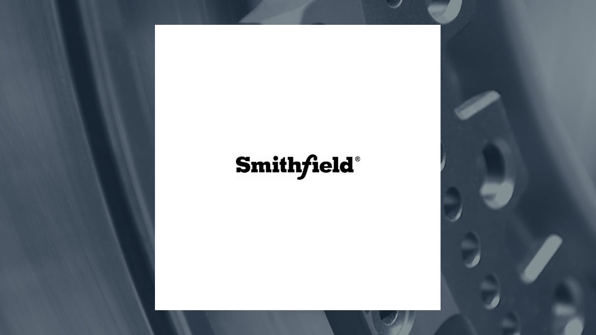 Smithfield Foods logo with Consumer Staples background