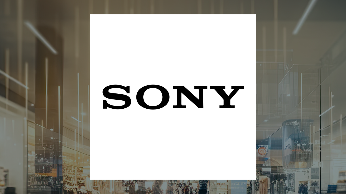 Sony Group logo with Consumer Discretionary background