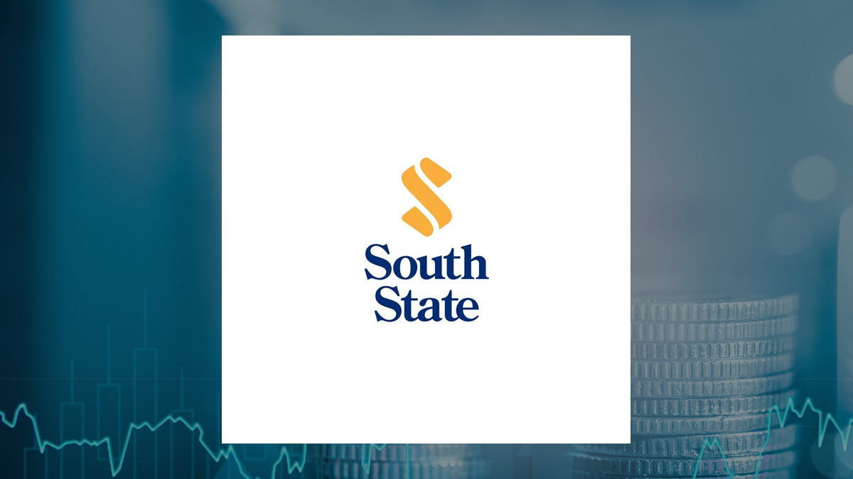 SouthState logo with Finance background