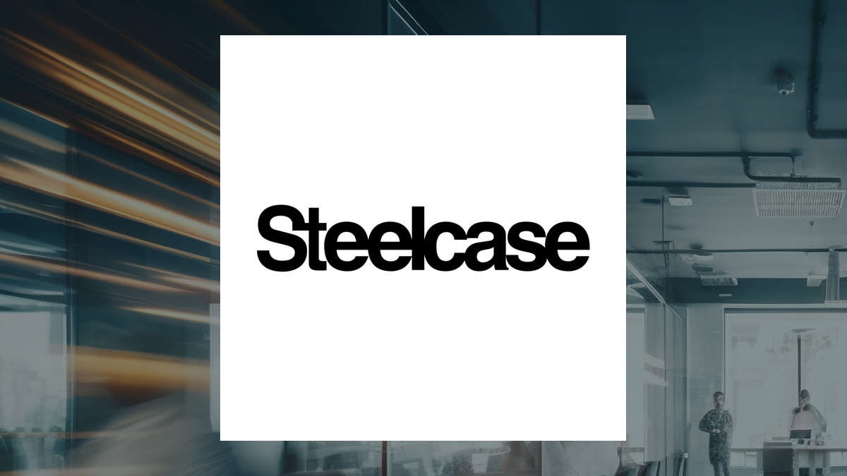 Steelcase logo with Business Services background