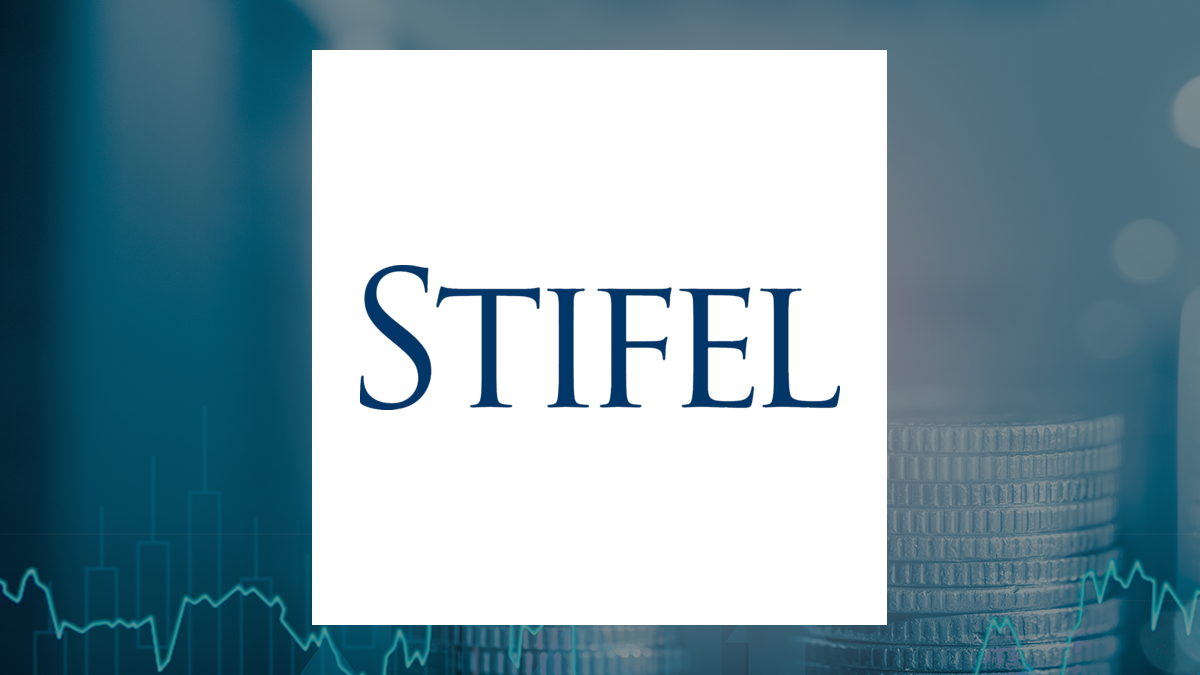 Stifel Financial logo with Finance background