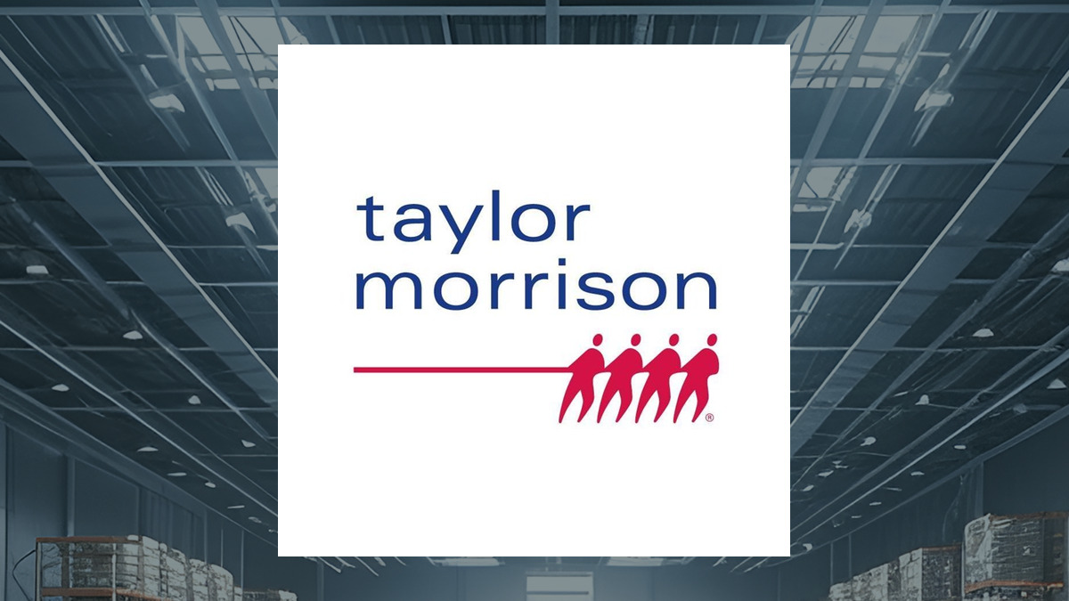 Taylor Morrison Home logo with Construction background