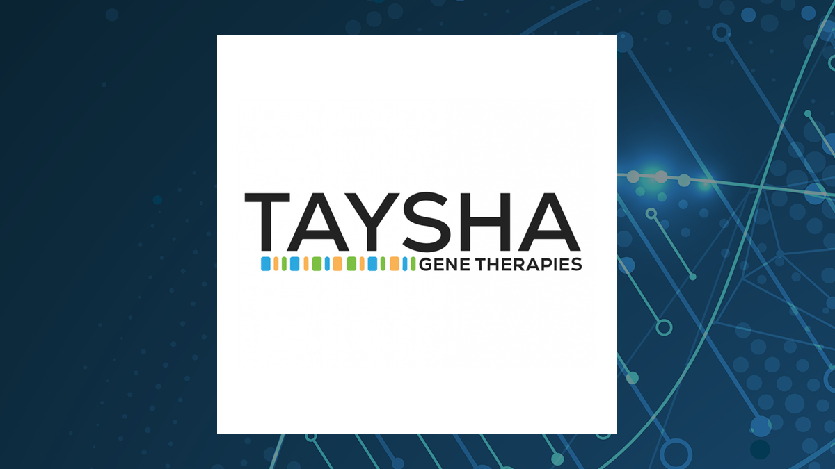 Taysha Gene Therapies logo with Medical background