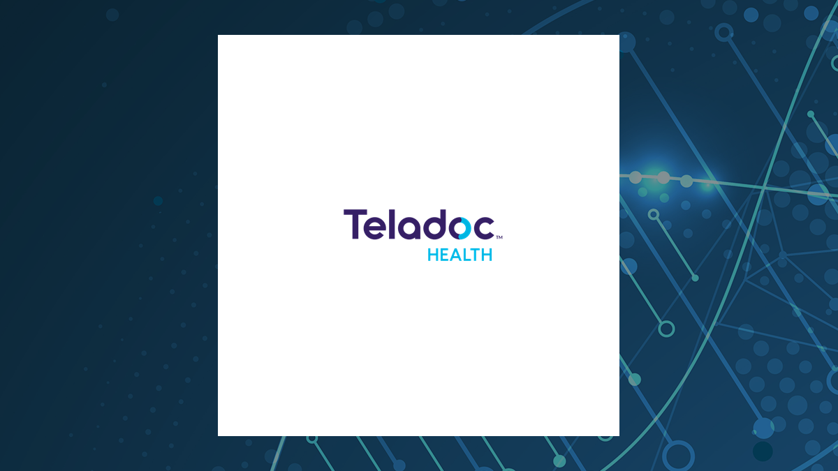 Teladoc Health logo with Medical background