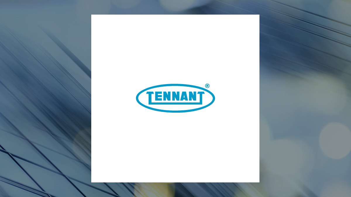 Tennant logo with Industrial Products background
