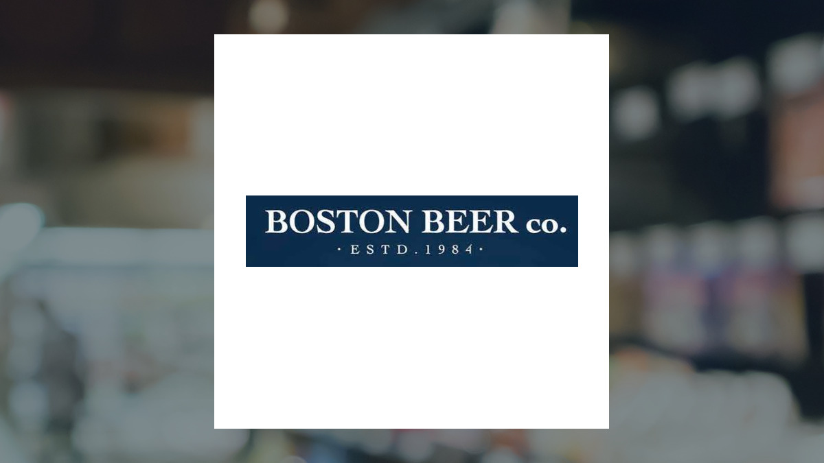 Boston Beer logo with Consumer Staples background