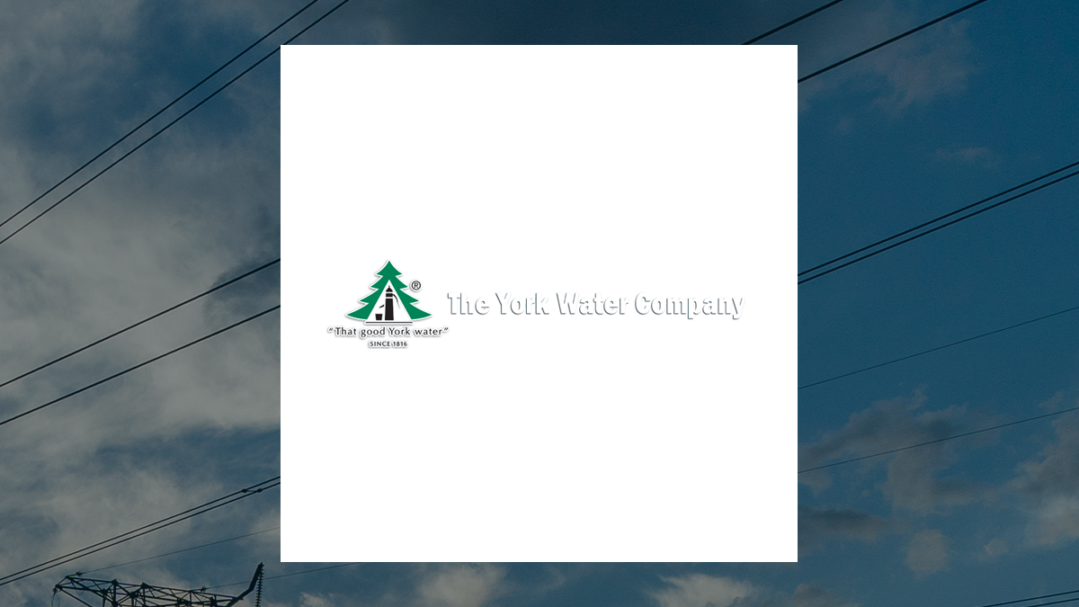 York Water logo with Utilities background