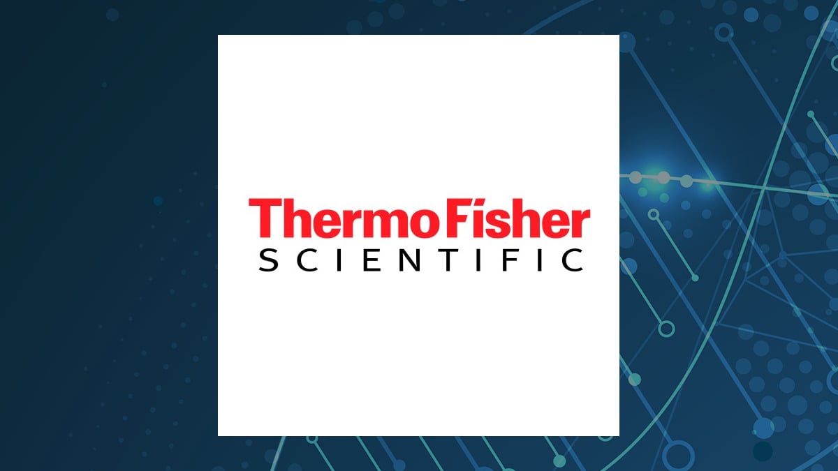 Thermo Fisher Scientific logo with Medical background