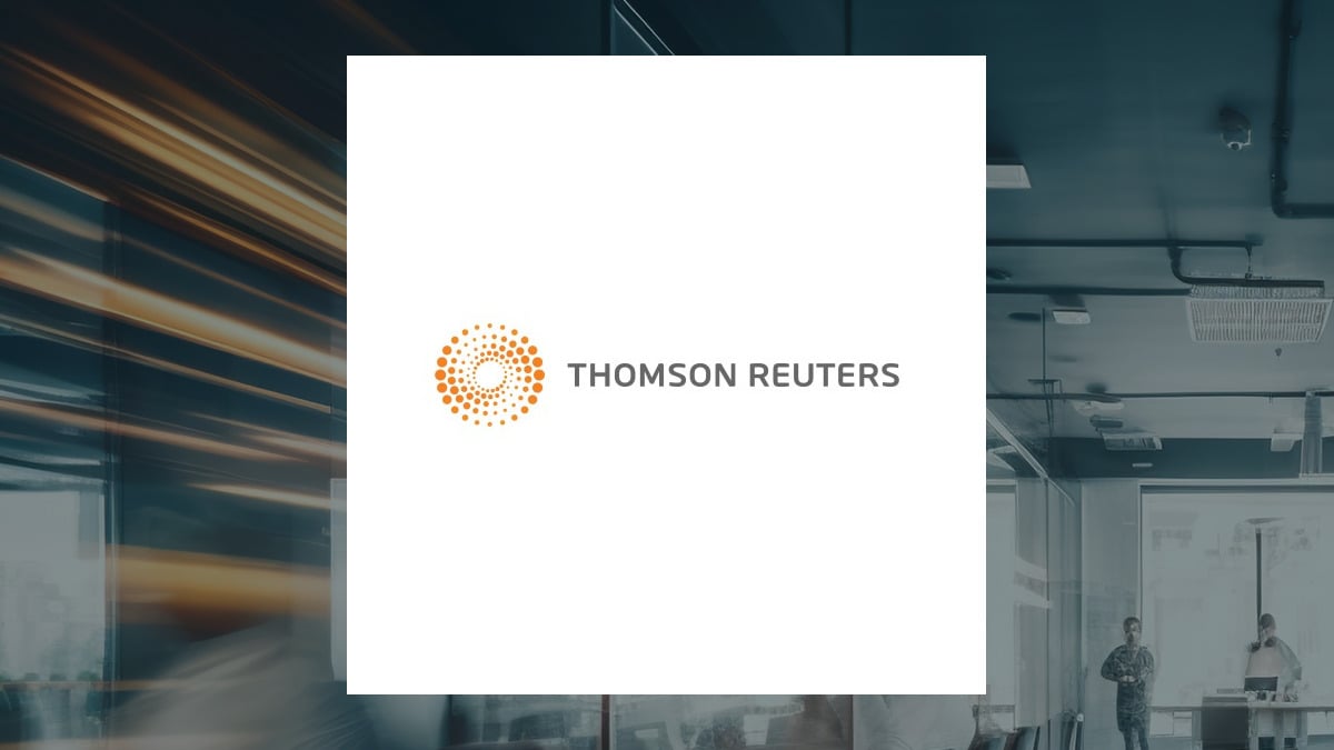 Thomson Reuters logo with Business Services background
