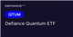 The Defiance Quantum ETF stock logo