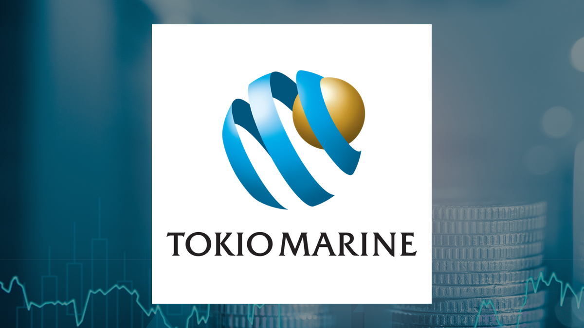 Tokio Marine logo with Finance background