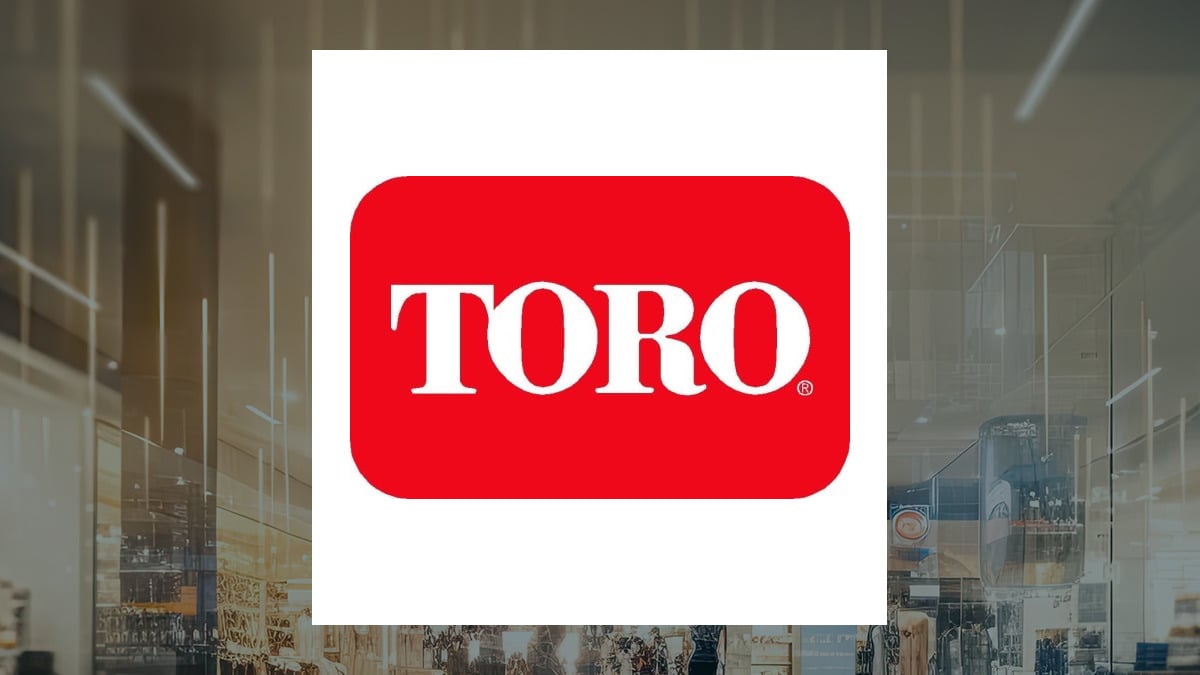 Toro logo with Consumer Discretionary background