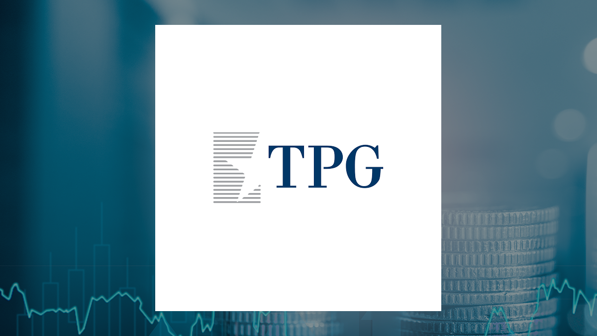TPG logo with Finance background